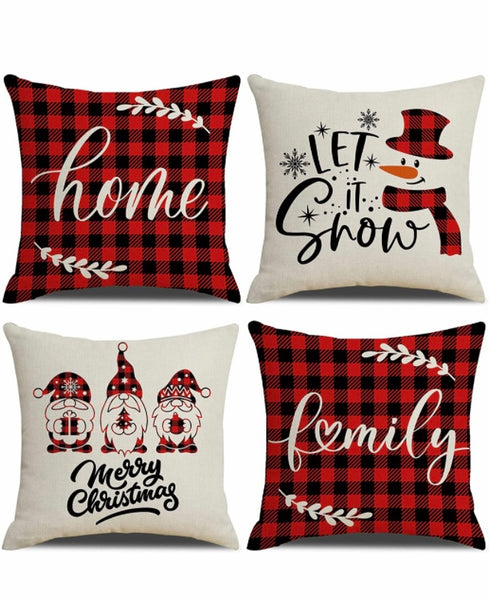 Christmas throw pillows