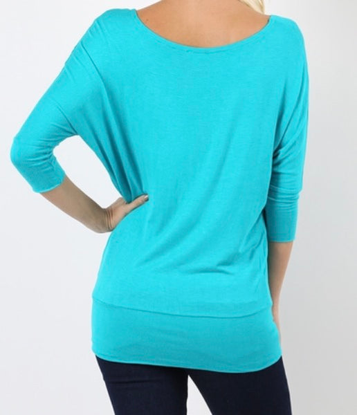 Dolman soft teal