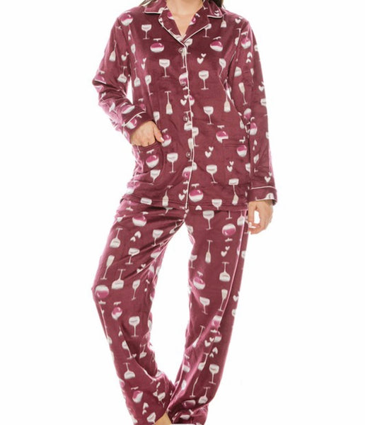 Fleece pajama set