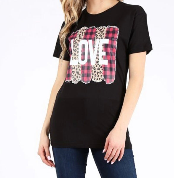 LOVE valentine tee