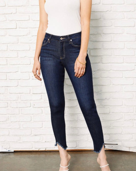 Kancan Gemma High Rise R&B Ankle Skinny Jeans