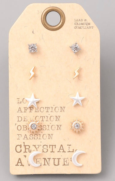 Earrings multi pack small post