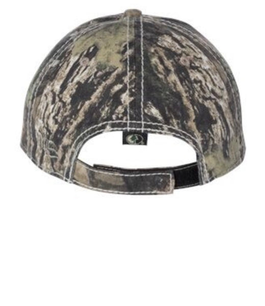 Camo/flag patriotic trucker hat