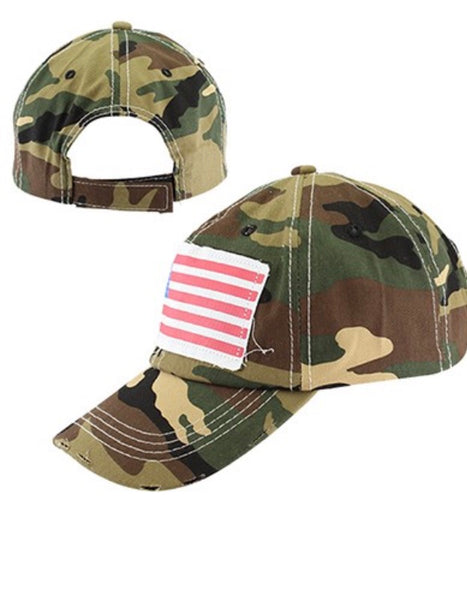 USA flag hat