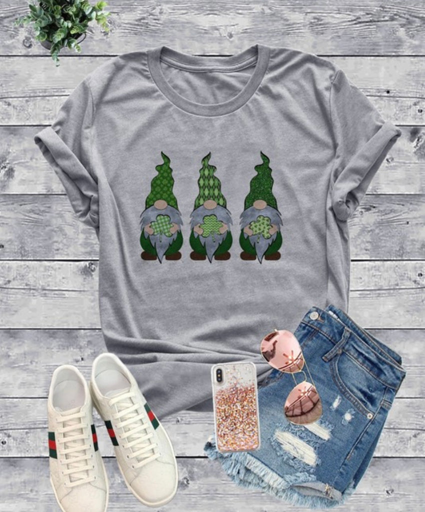 St. Patrick’s Day gnome T-shirt