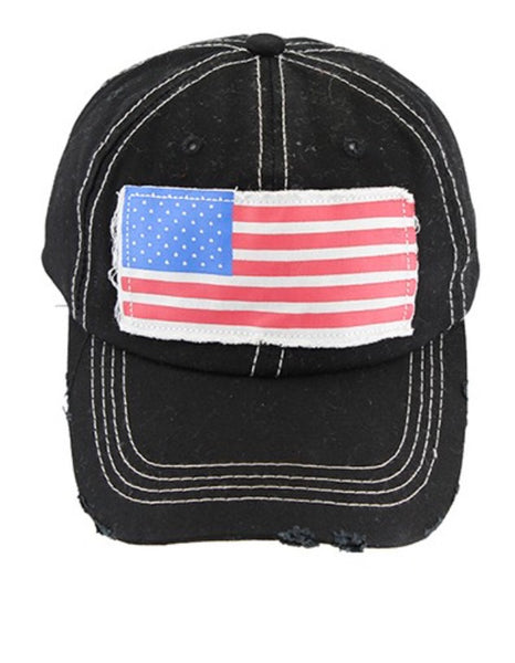 USA flag hat