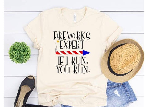 Fireworks Expert T-shirt