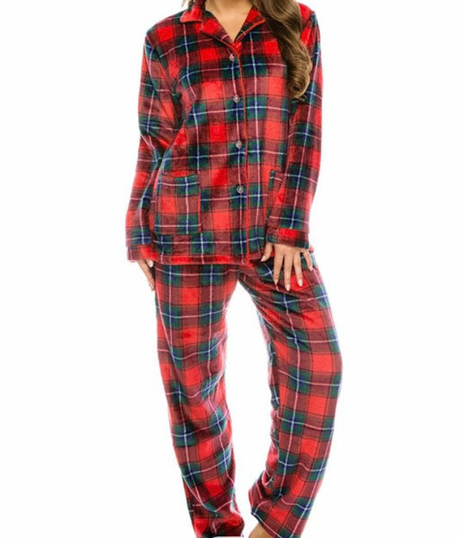 Fleece pajama set