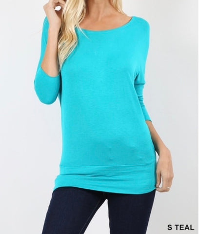 Dolman soft teal