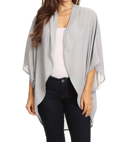 Chiffon cardigan