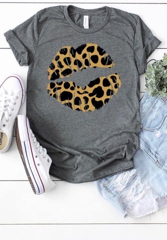 Leopard Lips Tee