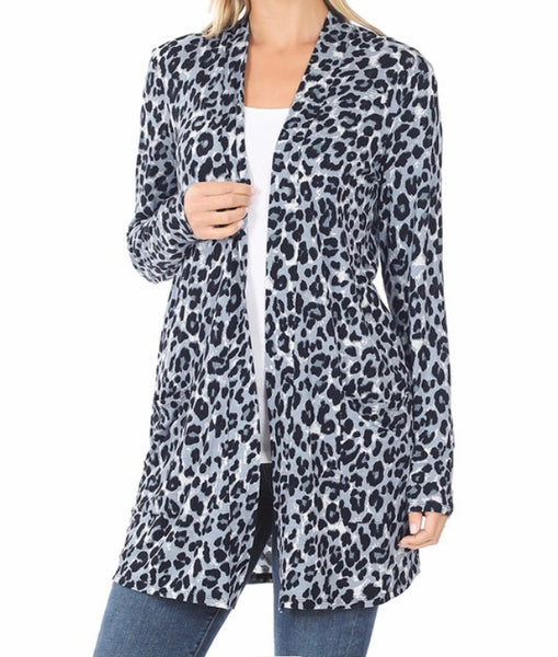 Leopard cardigan