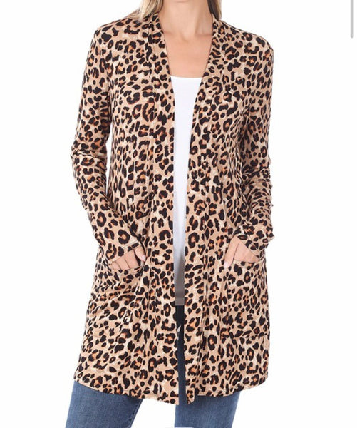 Leopard cardigan