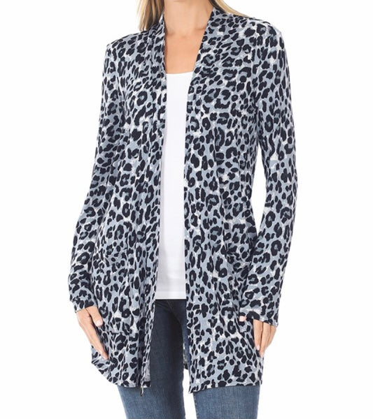 Leopard cardigan