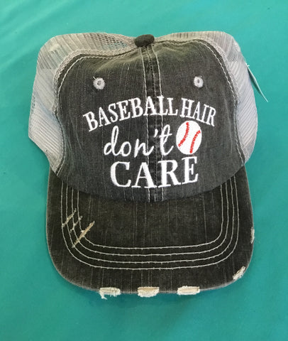 Hat, baseball hair don’t care