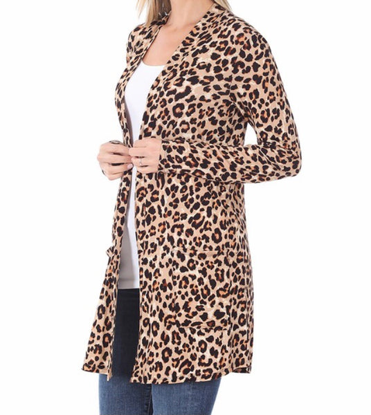 Leopard cardigan