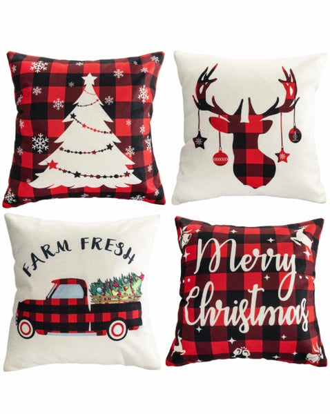 Christmas throw pillows