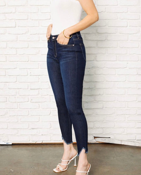 Kancan Gemma High Rise R&B Ankle Skinny Jeans