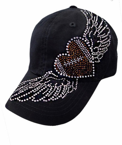 Football winged heart hat