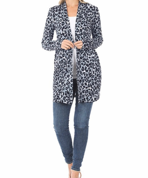 Leopard cardigan