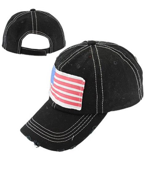 USA flag hat