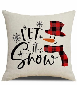 Christmas throw pillows